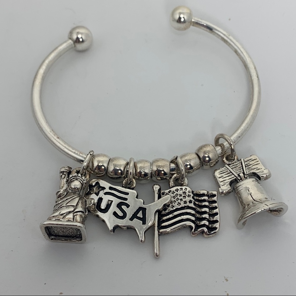 Patriotic Charm Bracelet